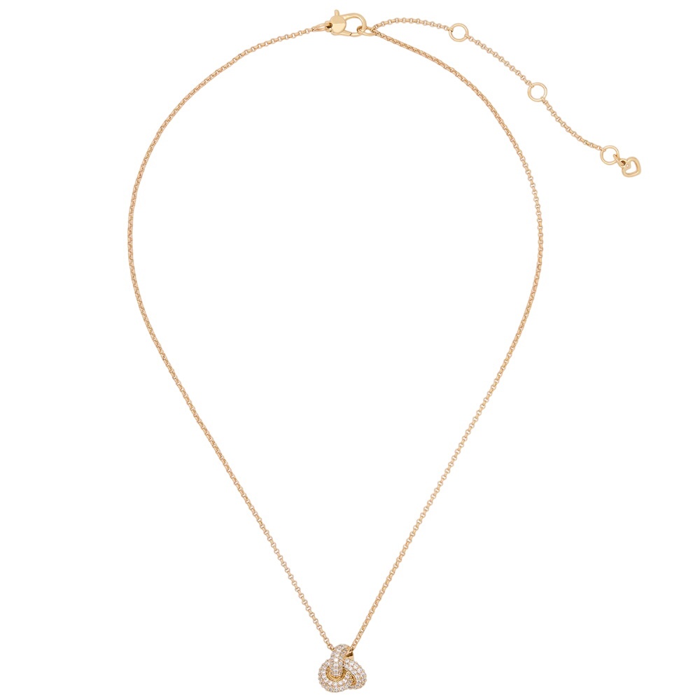 Kate Spade New York Double Knot Pave Pendant